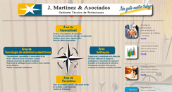 Desktop Screenshot of martinezperitaciones.com